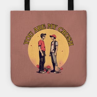 LGBT, valentines day, minimalistic, queer, gay Tote