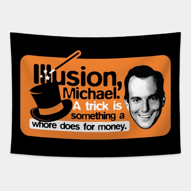 Illusion, Michael! Tapestry by huckblade