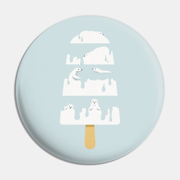 Polar Ice Pin by Studio Kay