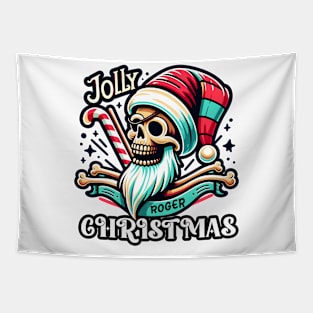 Jolly Roger christmas Tapestry