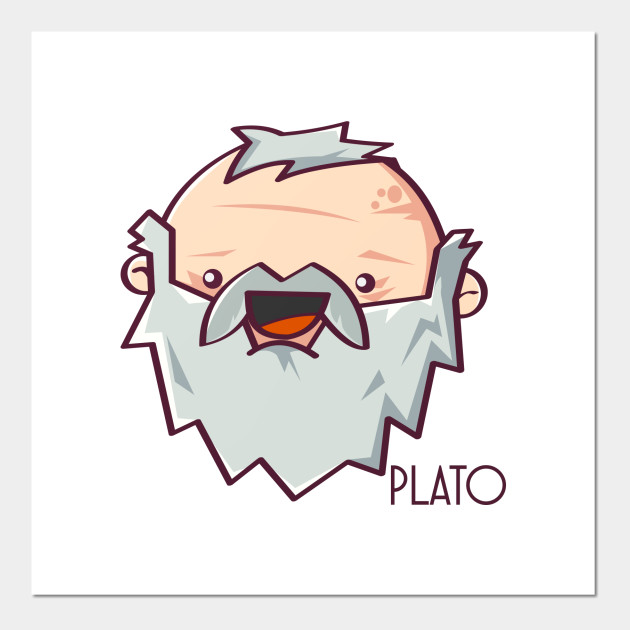 Smiling Cartoon Plato Plato Posters And Art Prints Teepublic