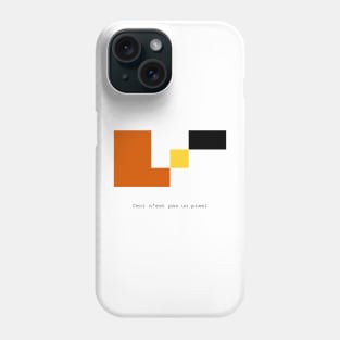 Ceci n'est pas un pixel Phone Case