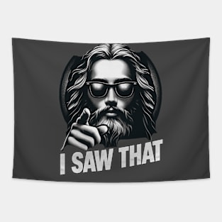 I Saw That Jesus Tapestry