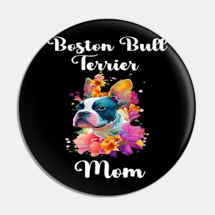 Bull Terrier Mom Life: Fun and Stylish Designs for Devoted Dog Mom Pin