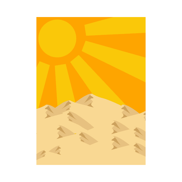 desert sun by beleafcreativ