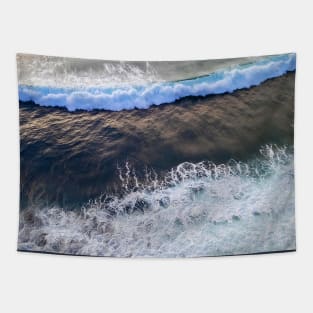 ocean crushing waves Tapestry