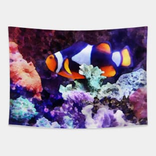 Fish - Clownfish and Coral Tapestry