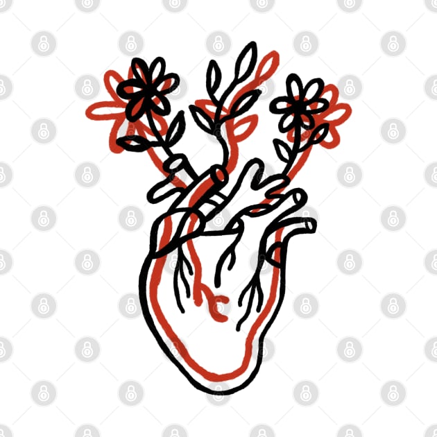 Heart love loving saint valentines minimal love by Tropical Blood