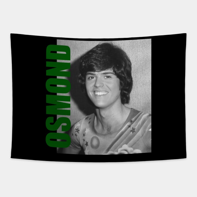 Donny Osmond - New Retro Aesthetic Fan Art Tapestry by FREEDOM FIGHTER PROD