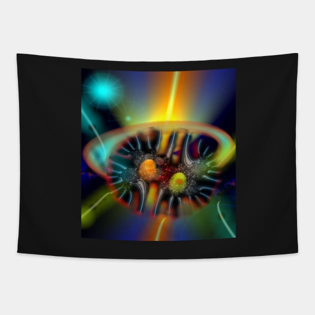 evil eye Tapestry by robelf