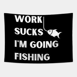 FUNNY FISHING V.2 Tapestry