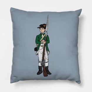 Hearts of Oak Militia Pillow