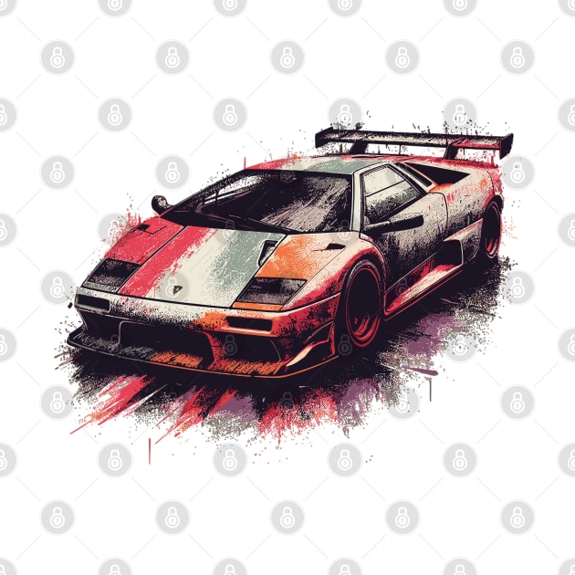 Lamborghini Diablo by Vehicles-Art