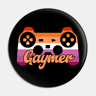 Lesbian Gaymer Pin