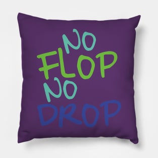 Poker - no flop no drop Pillow