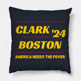 Caitlin Clark Aliyah Boston 2024 Indiana Fever Pillow