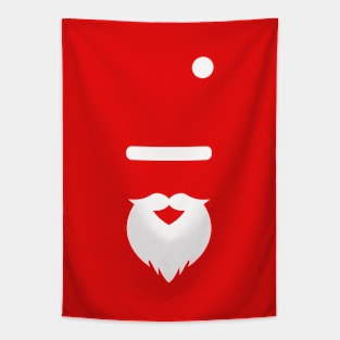 Minimal Santa Claus Tapestry