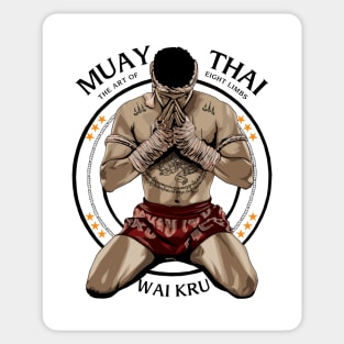 What is MUAY KHAO มวยเข่า Sticker for Sale by PreviousEpisode