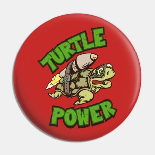 Turtle Power Pin