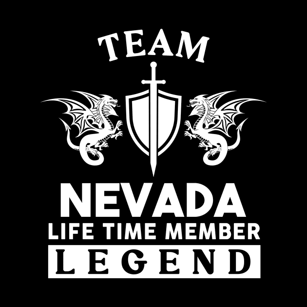 Nevada Name T Shirt - Nevada Life Time Member Legend Gift Item Tee by unendurableslemp118