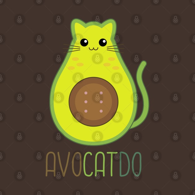 Avocado Cat (AvoCATdo) by Dellan