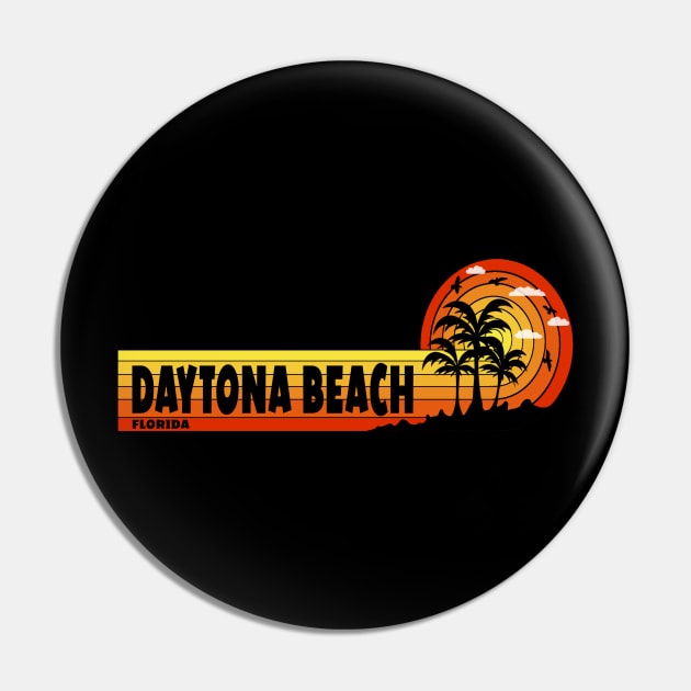 Daytona Beach Florida sunset Pin by DisenyosDeMike