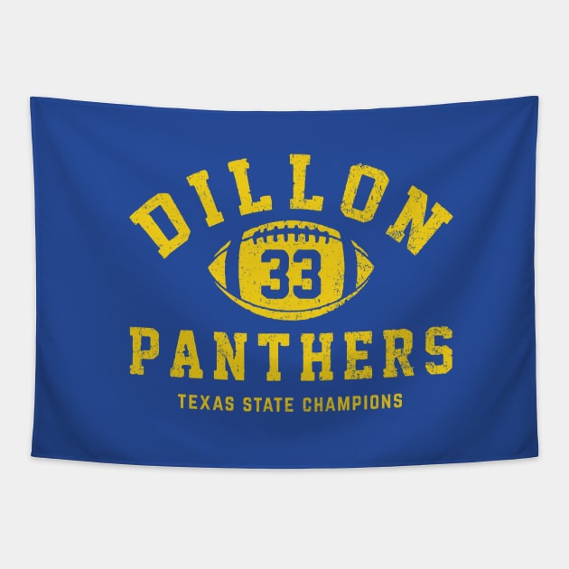 Dillon Panthers #33 Texas State Champions Tapestry by BodinStreet