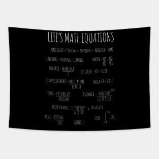 Life's Math Equations Tapestry