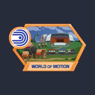 World of Motion Pixel Art T-Shirt