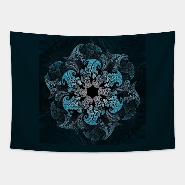 Fractal Octi-Idea Tapestry by ArtlyStudio