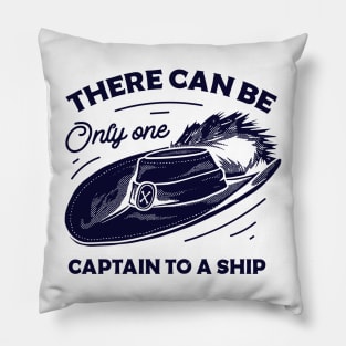 Captain to a ship Pillow