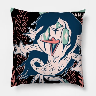 Amabie Yokai Pillow