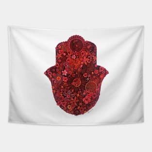 crimson Beauty Tapestry