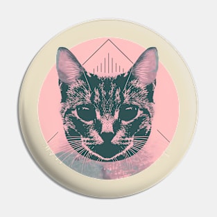 Pastel Kitty Cat Pin