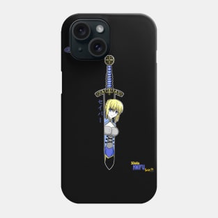 Waifu Knifu: Saber Phone Case