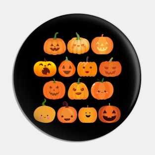 Cute Halloween Pumpkins. Pin