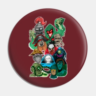 SCOOBY villians Pin