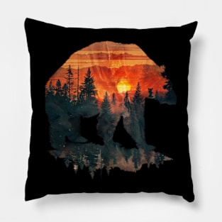 Grizzly Bear Prevention Pillow