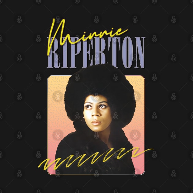 Minnie Riperton - Retro Style Fan Art Design by DankFutura