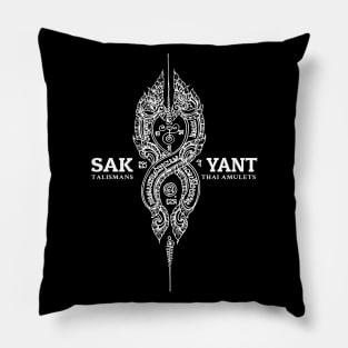 Tattoo Sak Yant Thai Serpent Pillow