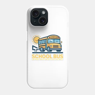 school bus safe rides Phone Case