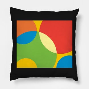 Pleasant Ellipse Shapes Pillow