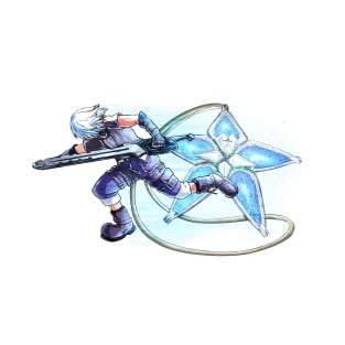 Riku Wayfinder (Kingdom Hearts) (No BG) T-Shirt