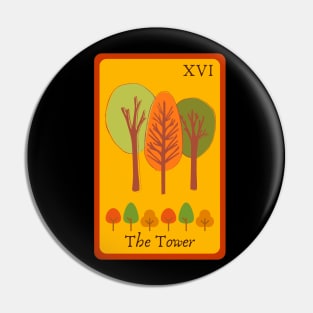 Autumn Tarot - The Tower Pin