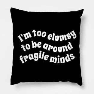 Funny Political Quote Pillow