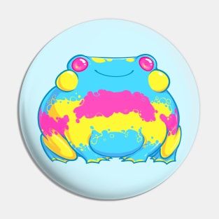 PANSEXUAL PRIDE FROG Pin