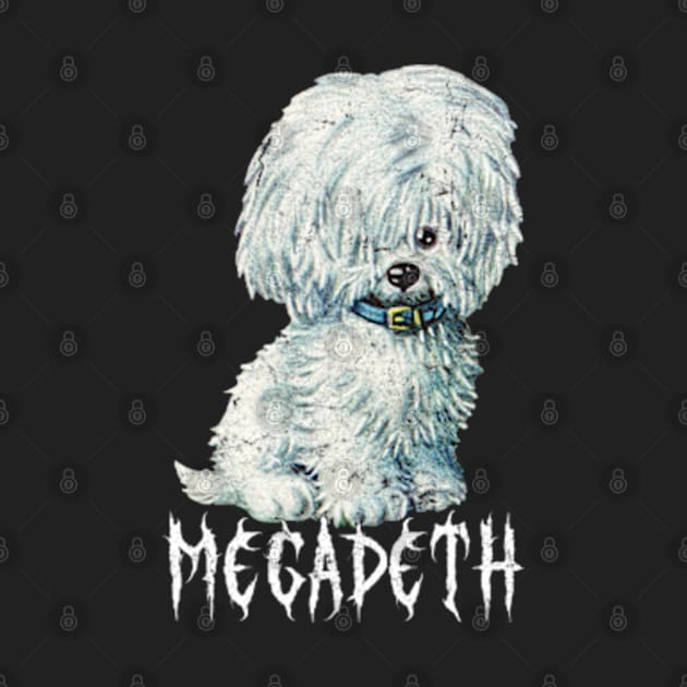 Megadeth † Retro Twee Vintage Style Design by DankFutura