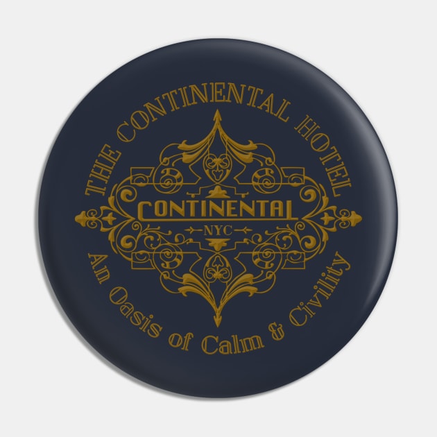 The Continental Pin by Nazonian