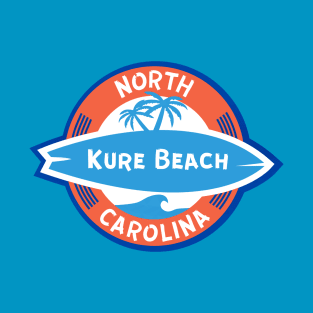 Kure Beach NC Surf T-Shirt