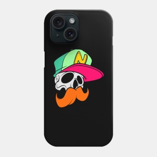 skull head cartoon Phone Case